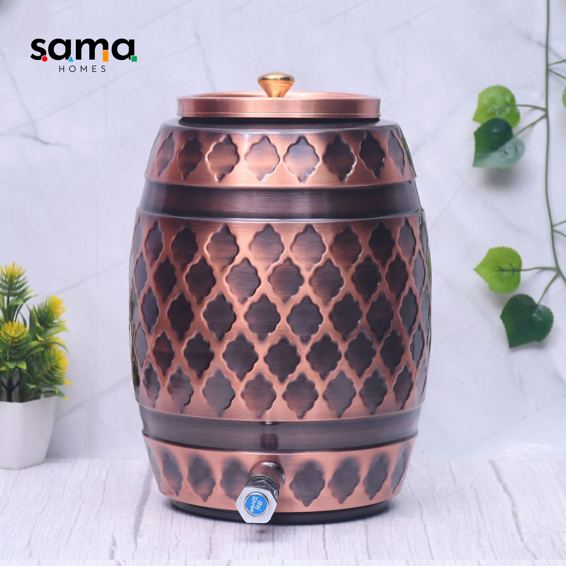 Copper barrel | water dispenser