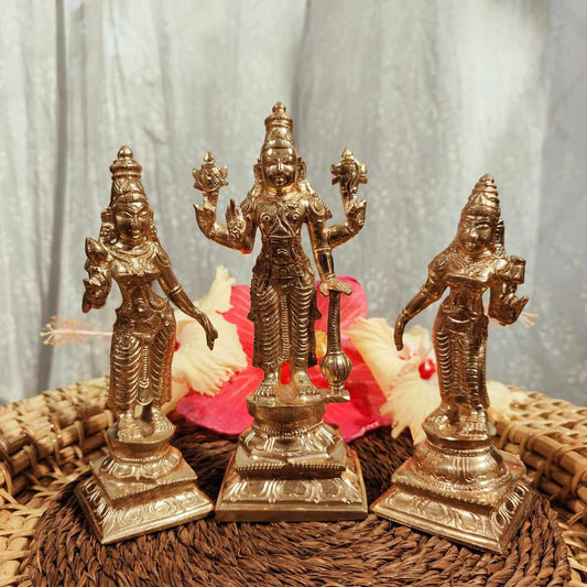 Varadaraja Perumal set Idol 6 inches