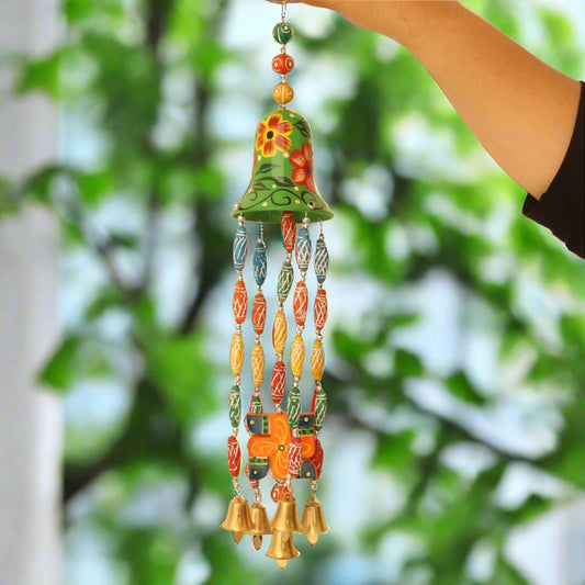 Varanasi Wooden Hanging Thoran Set Of 2