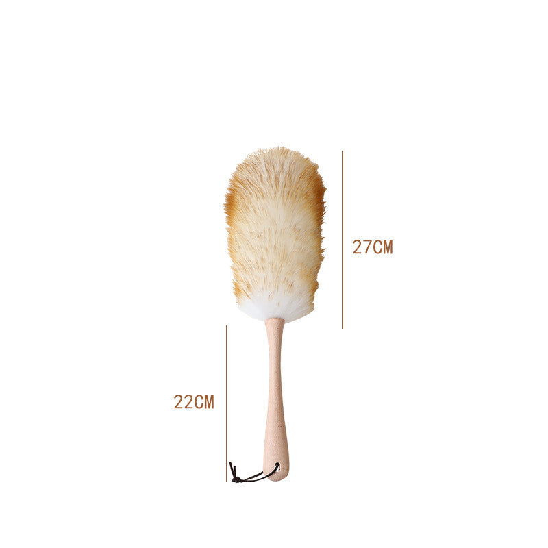 Feather Household Dust Removal Artifact Wool Electrostatic Dust-absorbing Duster For Car