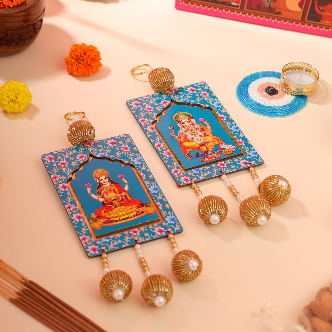 Brass Ashtalakshmi Diya Festive Gift Hamper