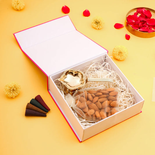 Brass Diya Festive Gift Hamper
