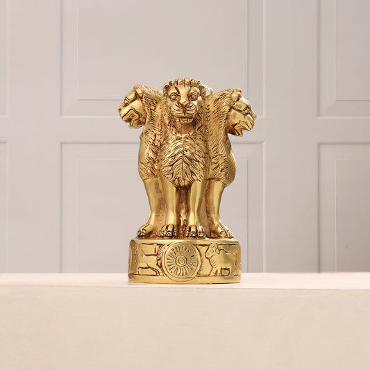 Brass Ashok Stambh (6.5 Inch)