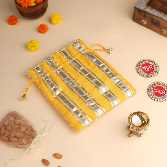 Brass Diya Festive Potli/Hamper