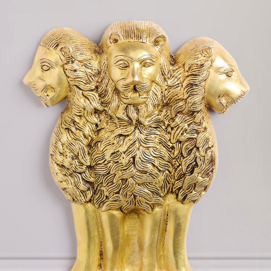 Brass Ashok Stambh Wall hanging (16 Inch)