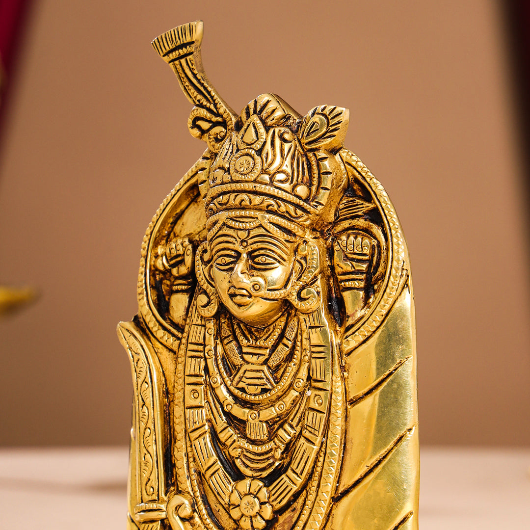 Brass Aashapura Maa Idol (7 Inch)