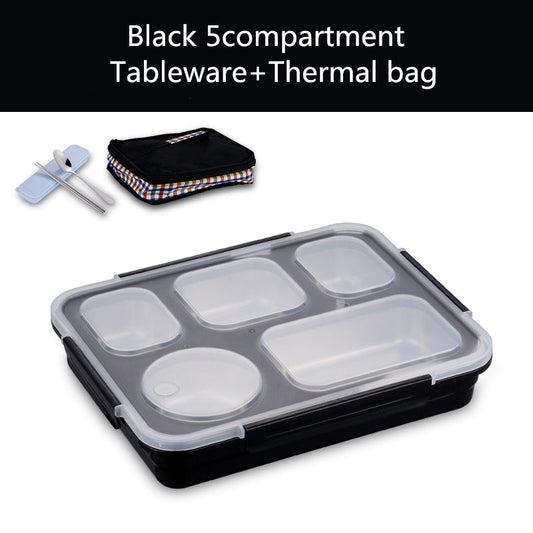 304 Stainless Steel Insulated lunch Box Student Lunch Box With Lid
