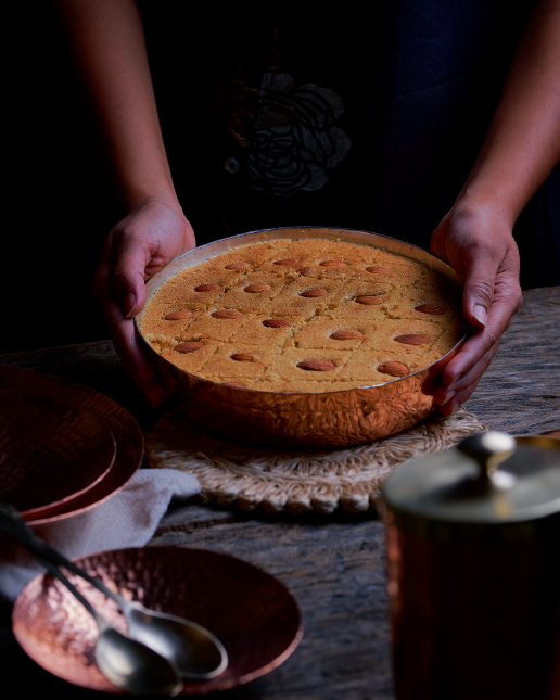 sama homes copper baking tray