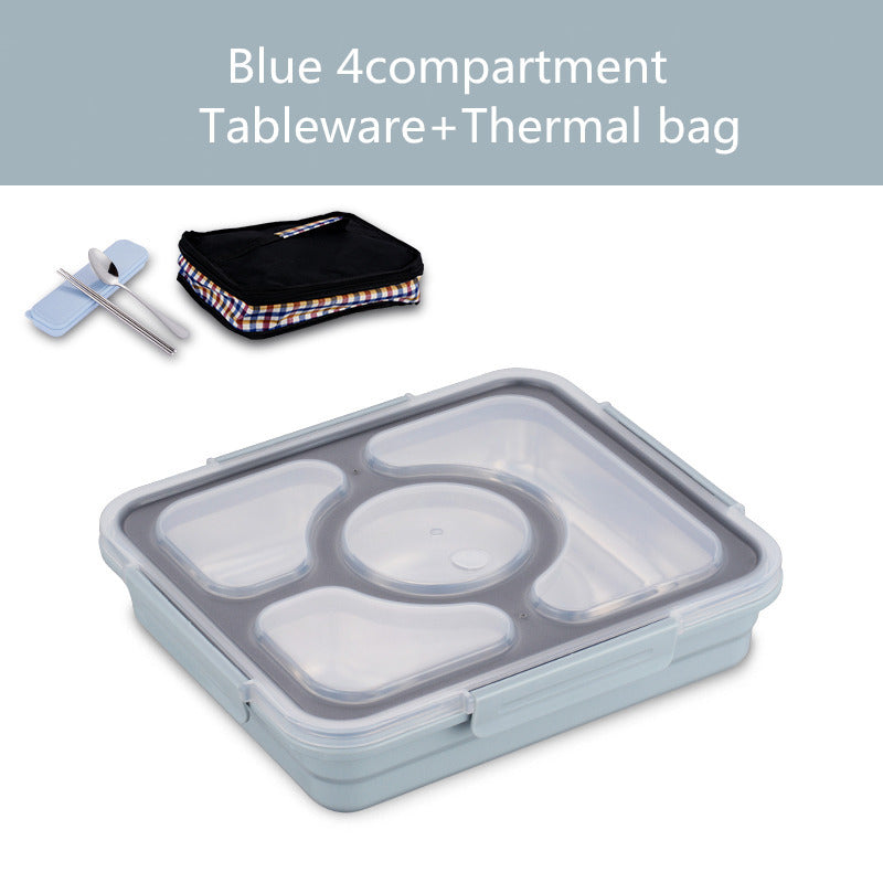 304 Stainless Steel Insulated lunch Box Student Lunch Box With Lid
