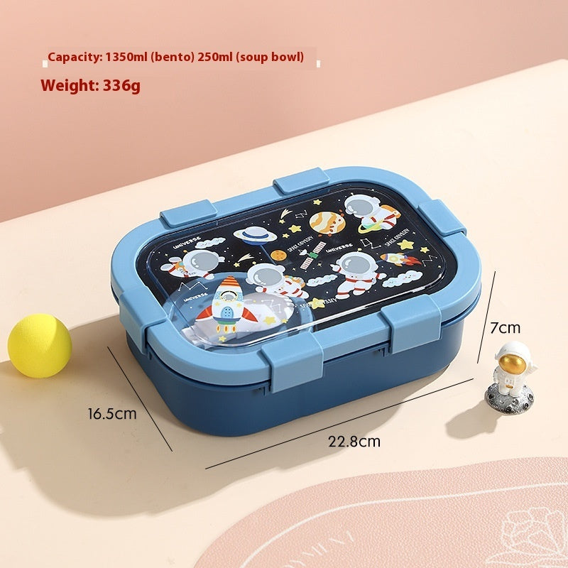 Cartoon Compartment Heating Lunch Box