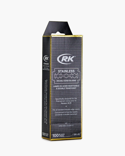 RK Shaving 500 Stainless Steel DE Razor Blades – Samahomes.ca