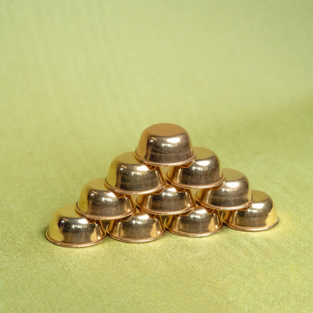 Brass Bowl Mini Set Of 10