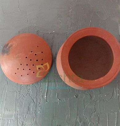 Clay Rice Pot with Strainer Plate
