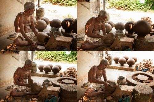 Clay Rice Pot with Strainer Plate