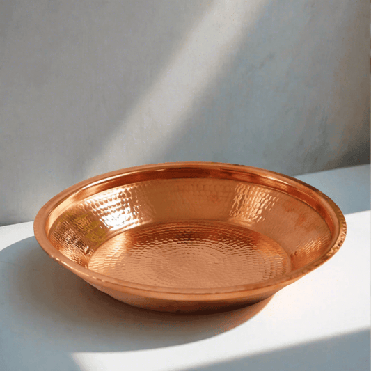 Copper Puja Thali