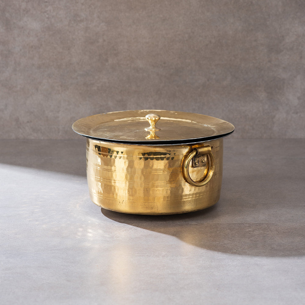 sama homes set of 3 brass patilas milk topias 1l 3l 5l