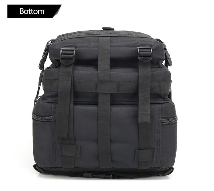 Large Capacity Waterproof Tactical Backpack for Men, 3P Softback, Outdoor Bug Rucksack, Hiking, Camping, Hunting Bags, 50L