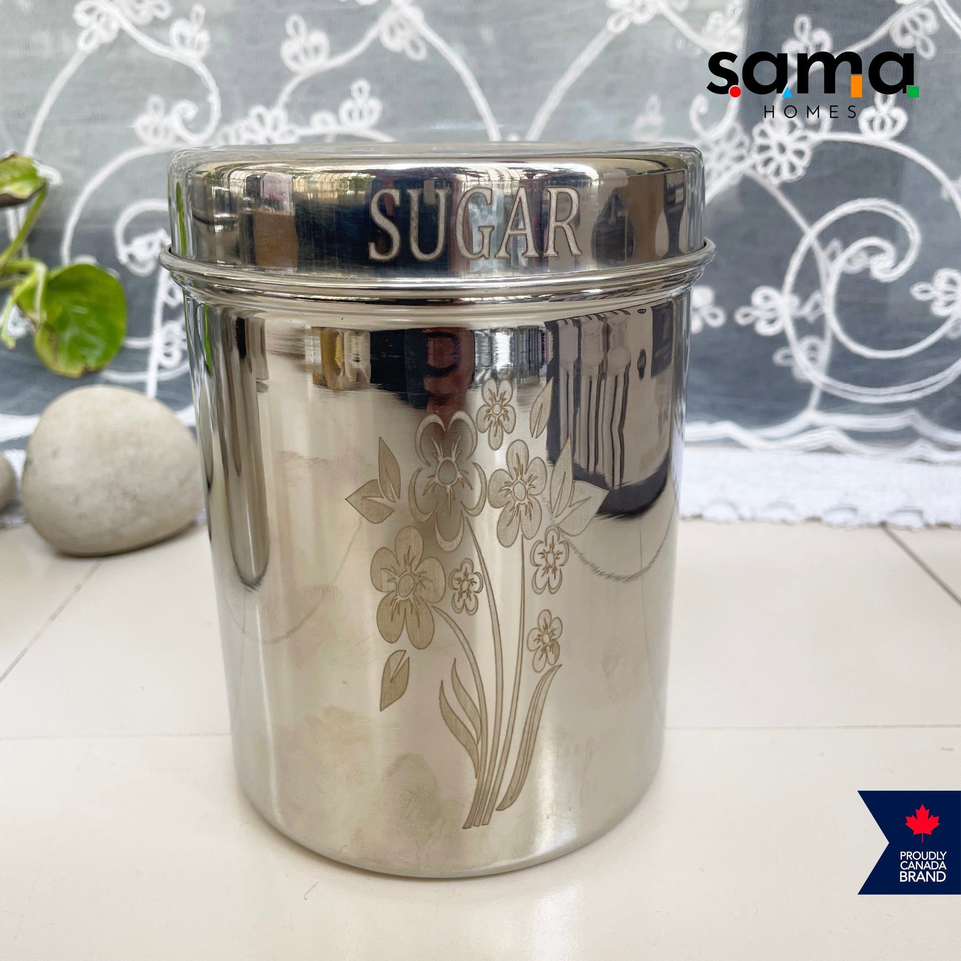Stainless Steel Storage Sugar Container  