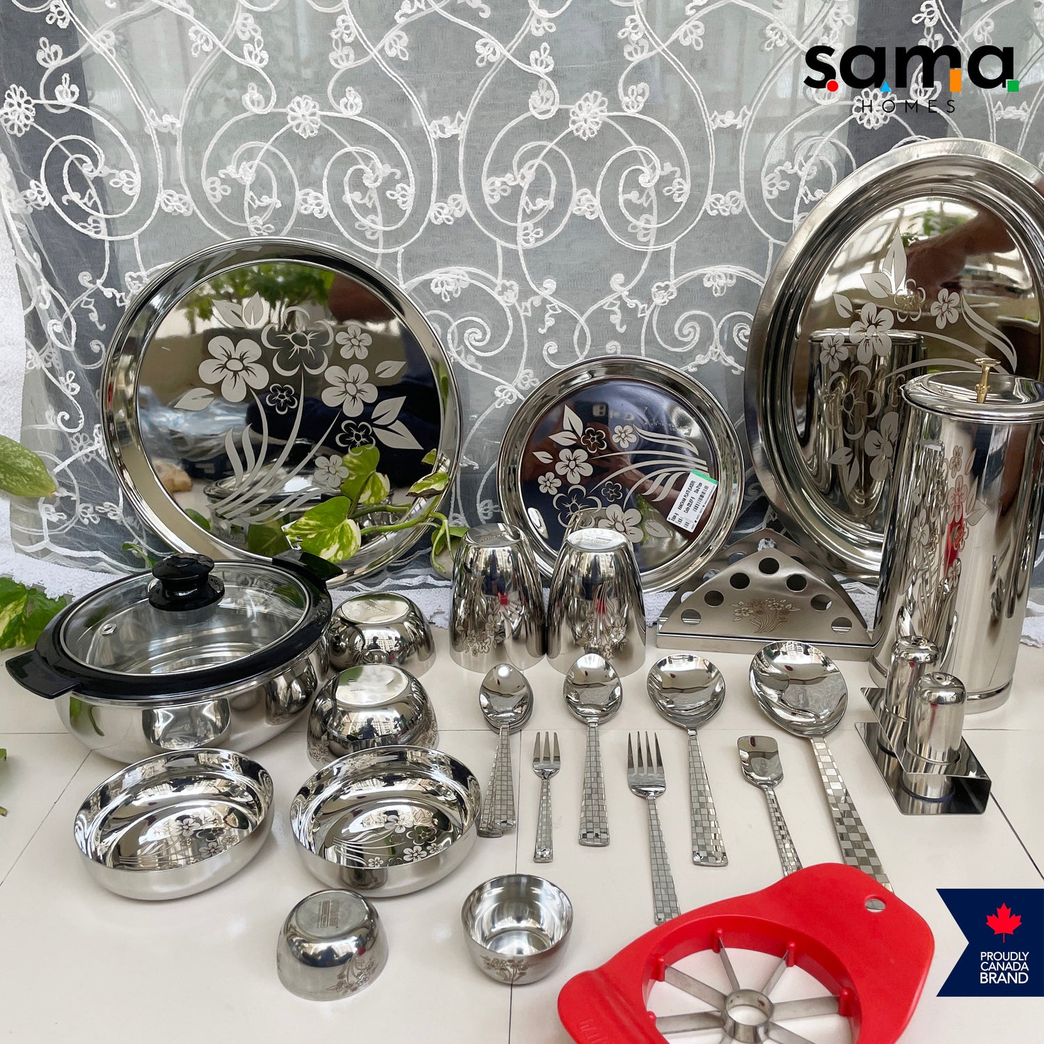 Stainless Steel Dinner set 
