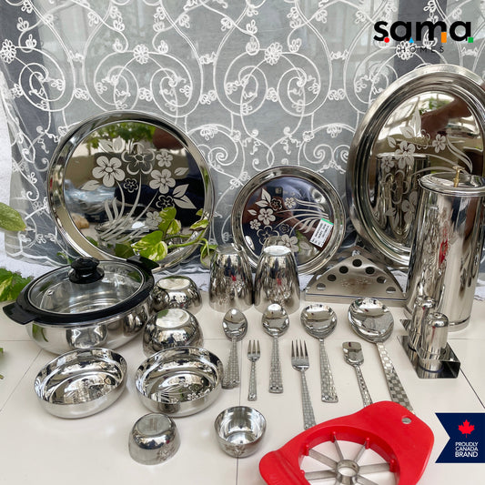 Stainless Steel Dinner set 