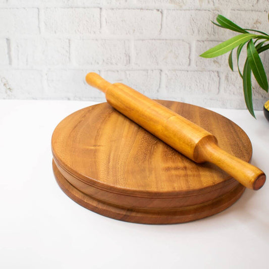 Neem Wood Roti Chakla Belan