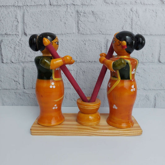 Rice Pounding Rokali - Orange