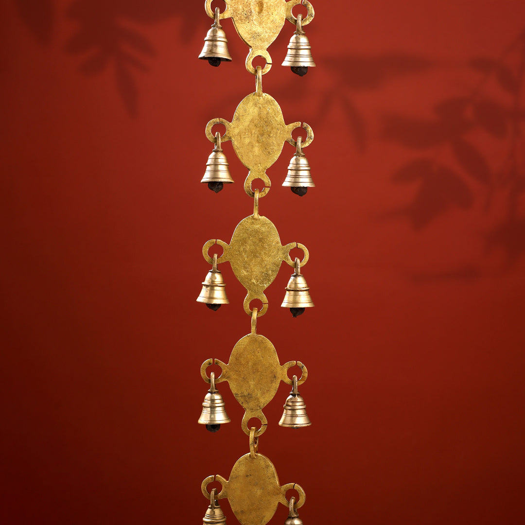 Brass Dashavatara Hanging Bell (48 Inch)