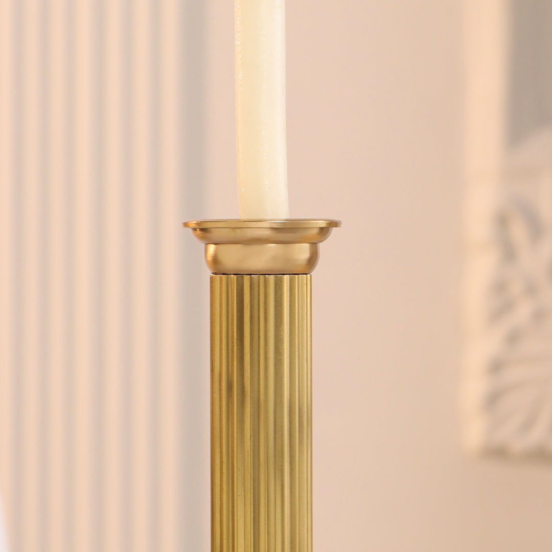 Brass Candle Stand Holder (6.7 Inch)