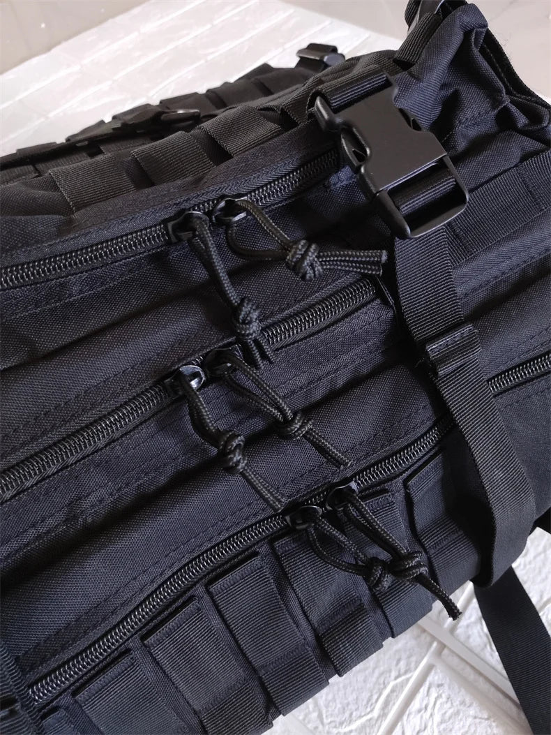 Large Capacity Waterproof Tactical Backpack for Men, 3P Softback, Outdoor Bug Rucksack, Hiking, Camping, Hunting Bags, 50L