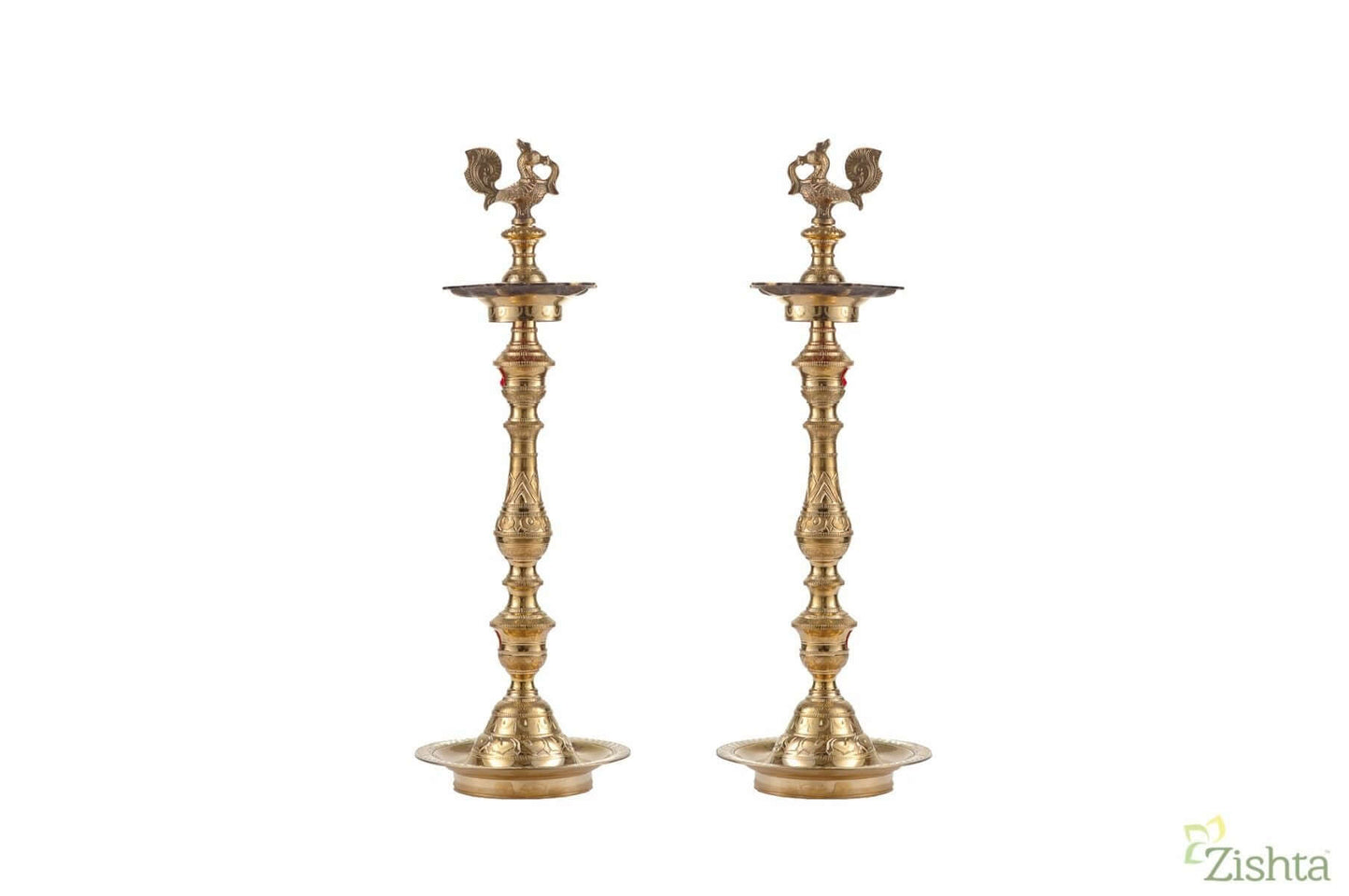 Traditional Brass Annam Kuthu Vilakku (Diya-Lamps)