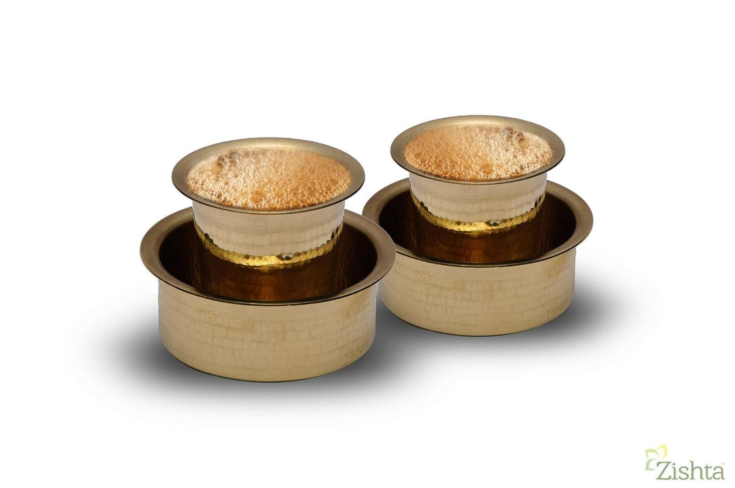 Traditional Brass Coffee Davara Tumbler
