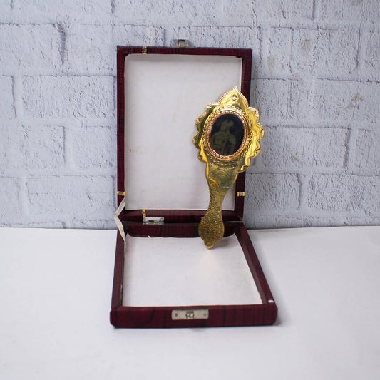 Aranmula Flower Edge Wall Hanging Kannadi/ Mirror