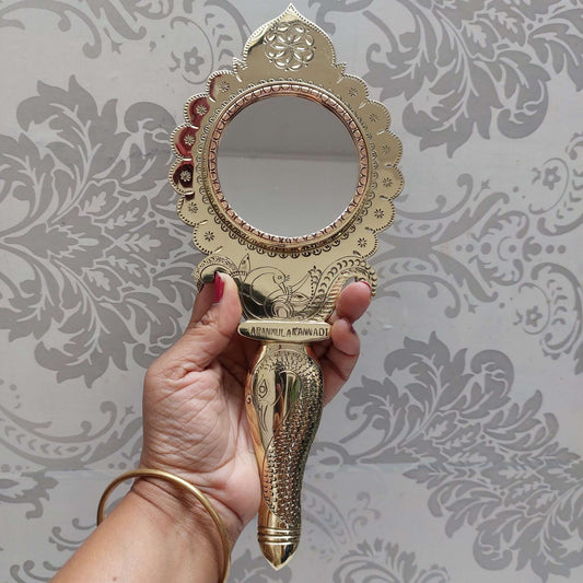 Aranmula Peacock Wall Hanging Mirror