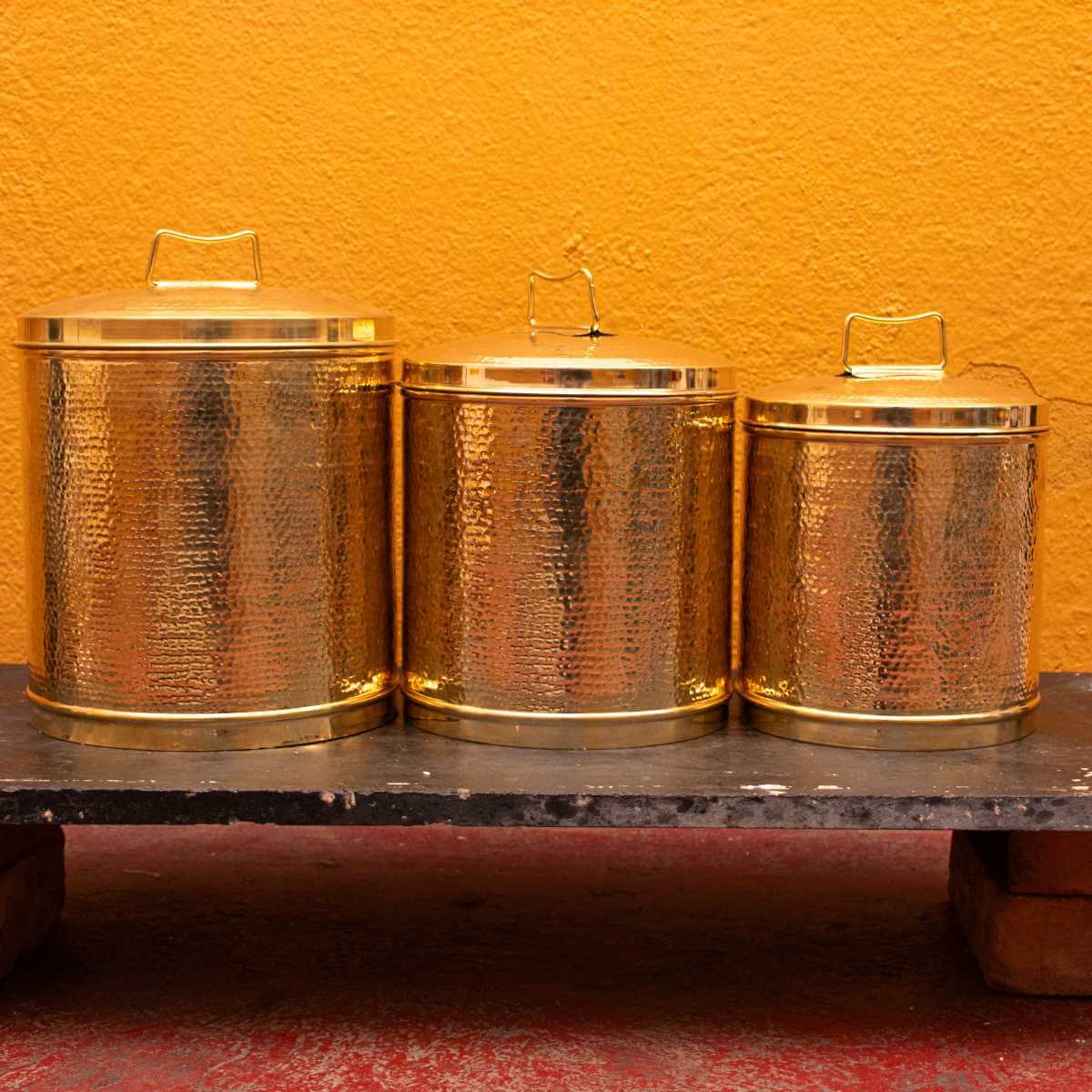 Brass Storage Pawali / Drum