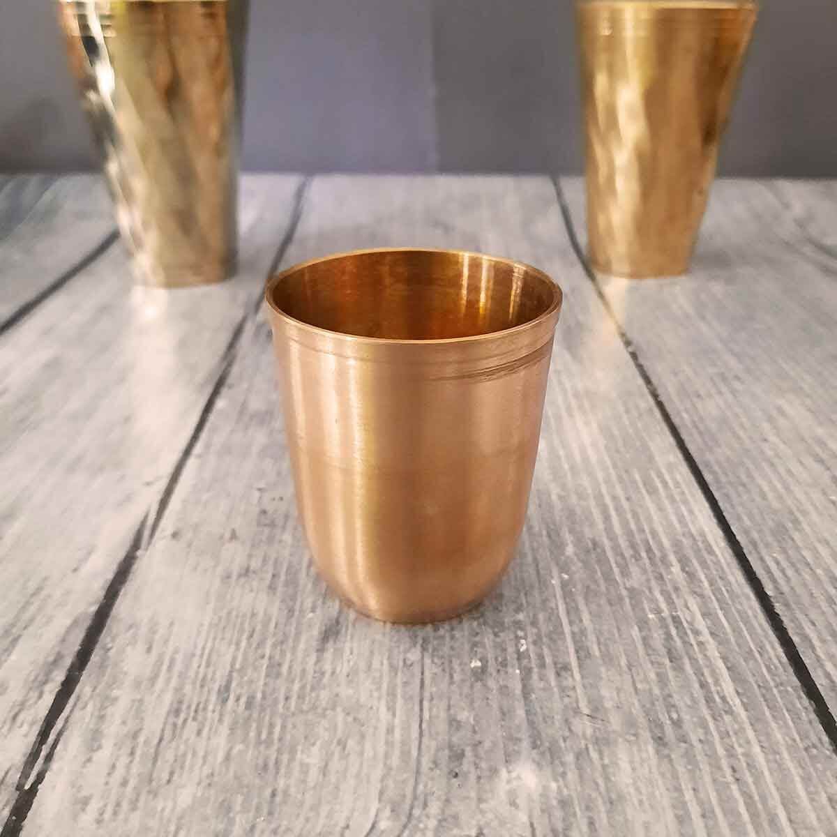 Handcrafted Kansa Bronze Baby Glass