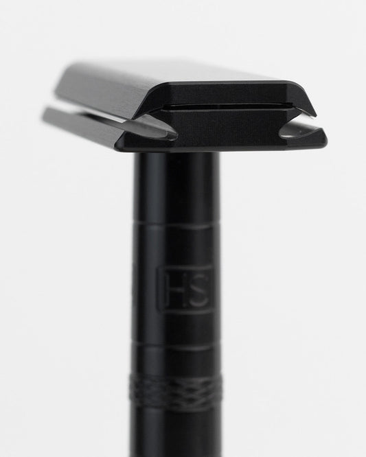 Henson AL13-M Razor Jet Black – Premium Safety Razor for Smooth Shaving | Samahomes.ca