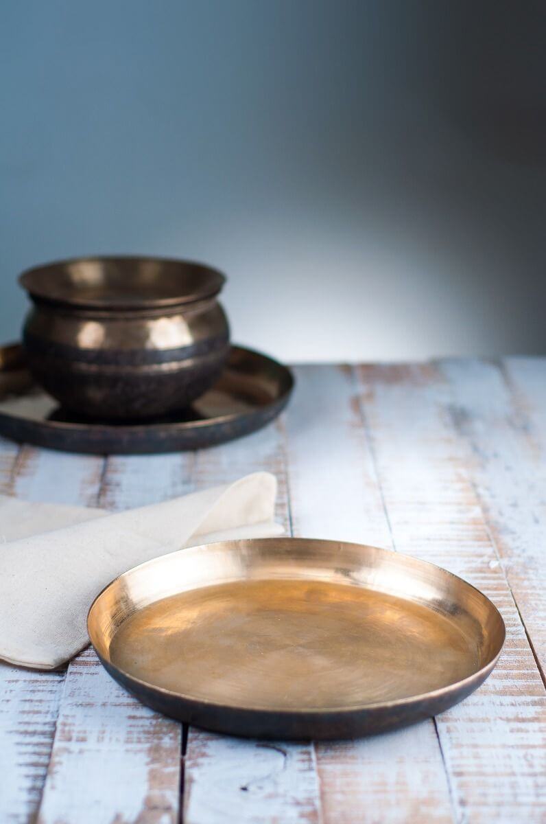 Kansa - Bronze Hand Crafted Dinner Plates