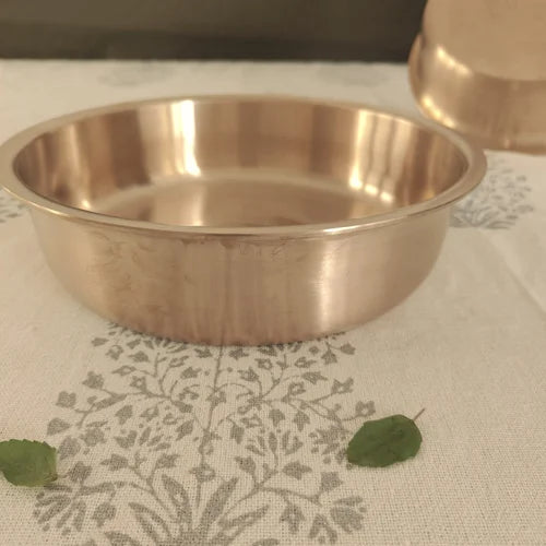 Kansa Tulsi Cookware Shallow Pan/Tope
