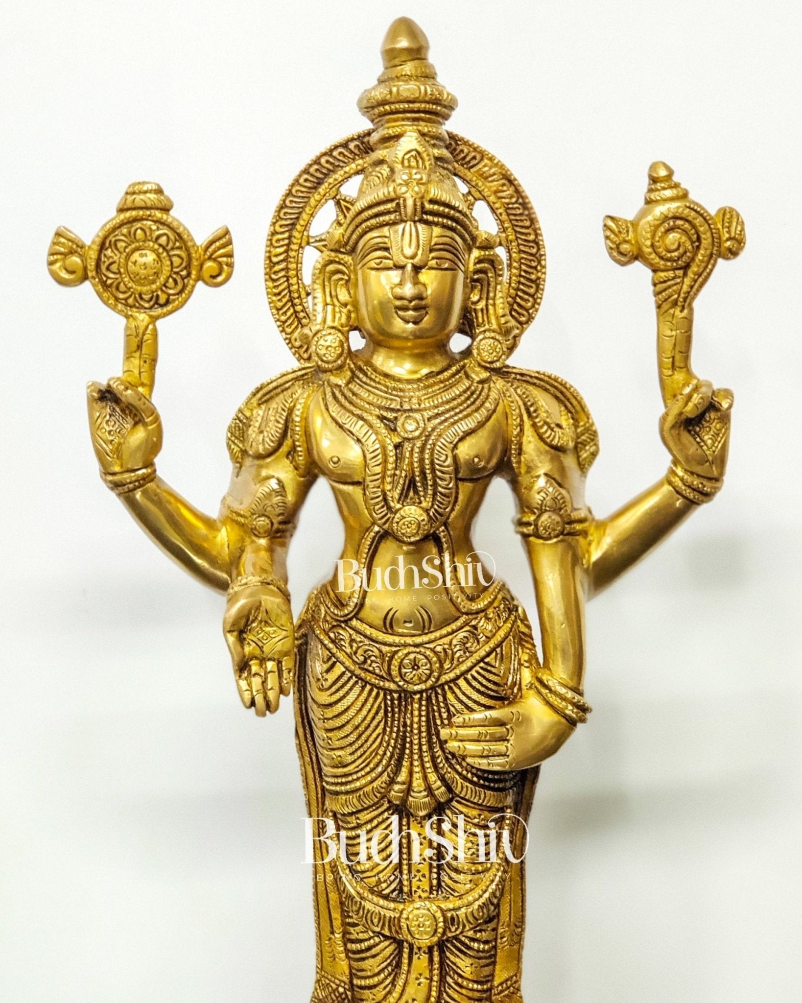 Sama Homes-tirupati balaji statue in superfine brass 18