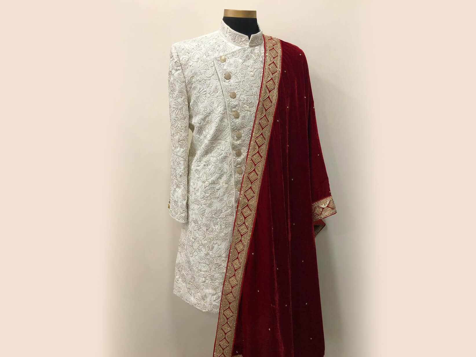 Sherwani | Embroidered Indo western suit